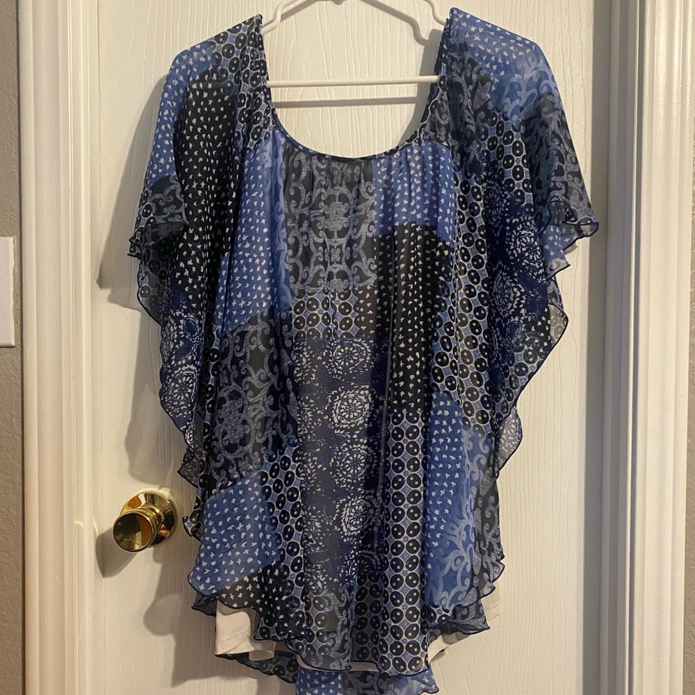 women’s Cato ruffle blouse